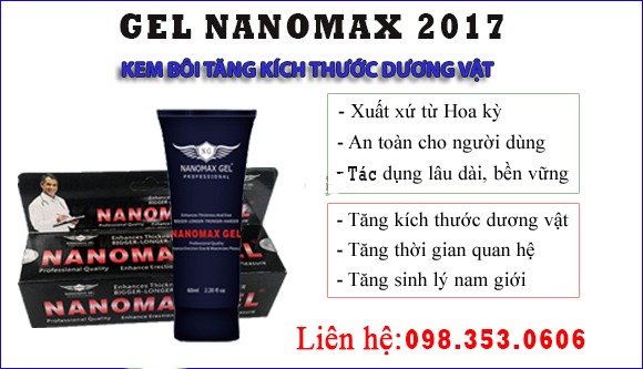 gel nanomax chinh hang klkl