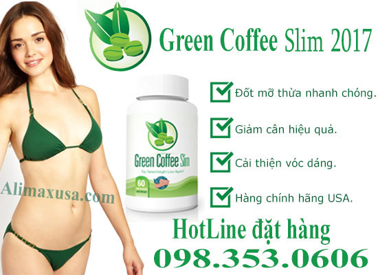 vien uong giam can green coffee